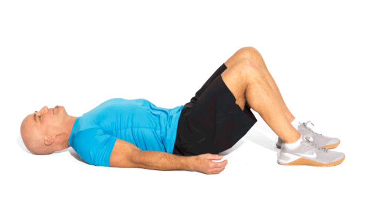 ورزش مناسب برای افراد مبتلا به دیسک کمر، داخل کشیدن عضلات شکم