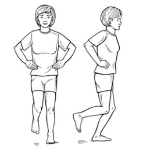 درد جلو زانو