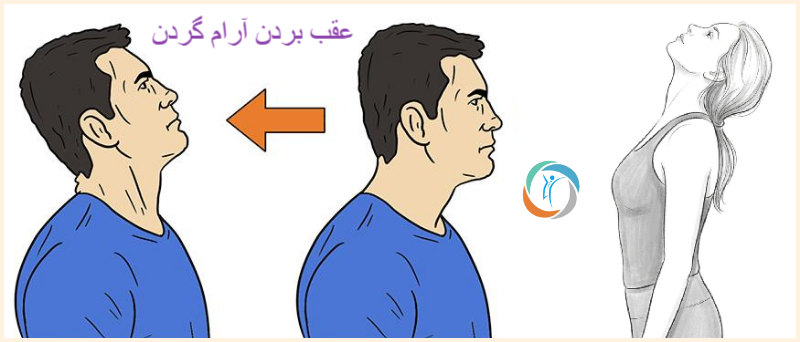 عقب بردن آرام گردن
