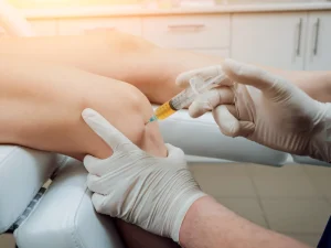 تزریق به زانو